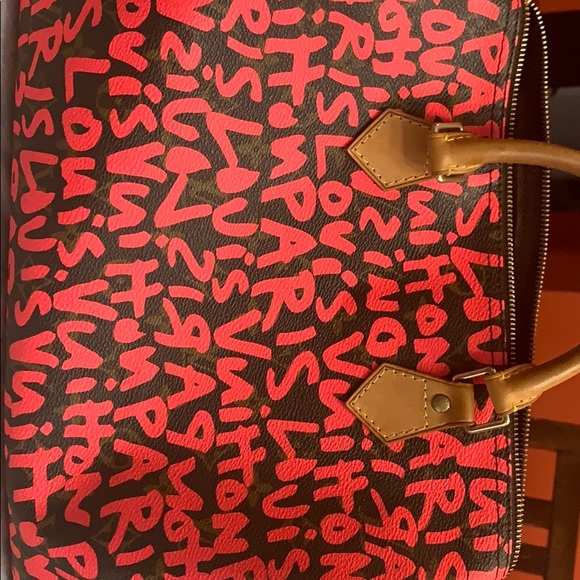 Louis Vuitton Handbags - Louis Vuitton Monogram Graffiti Speedy